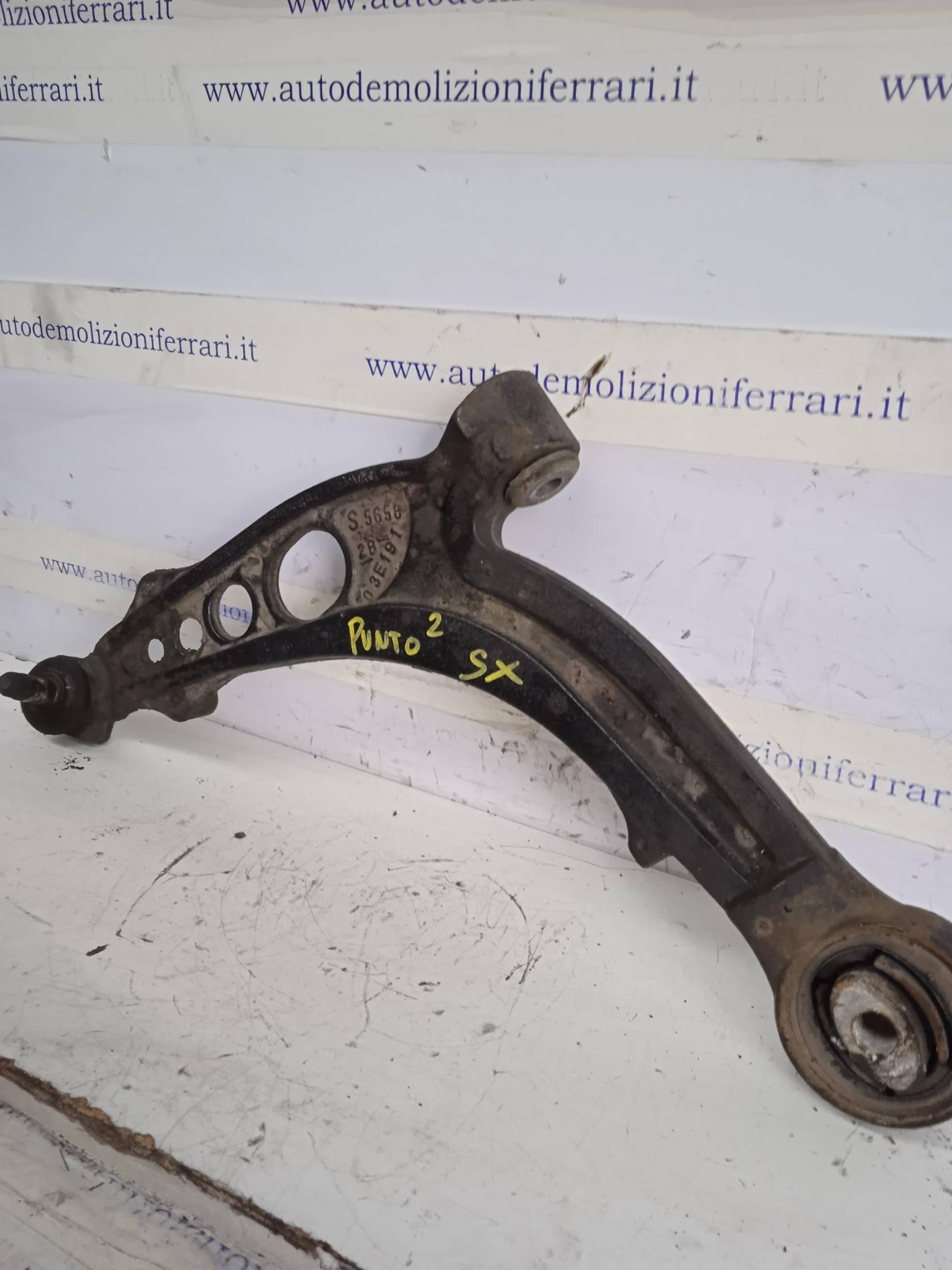 Braccio oscillante sosp. ant. sx.